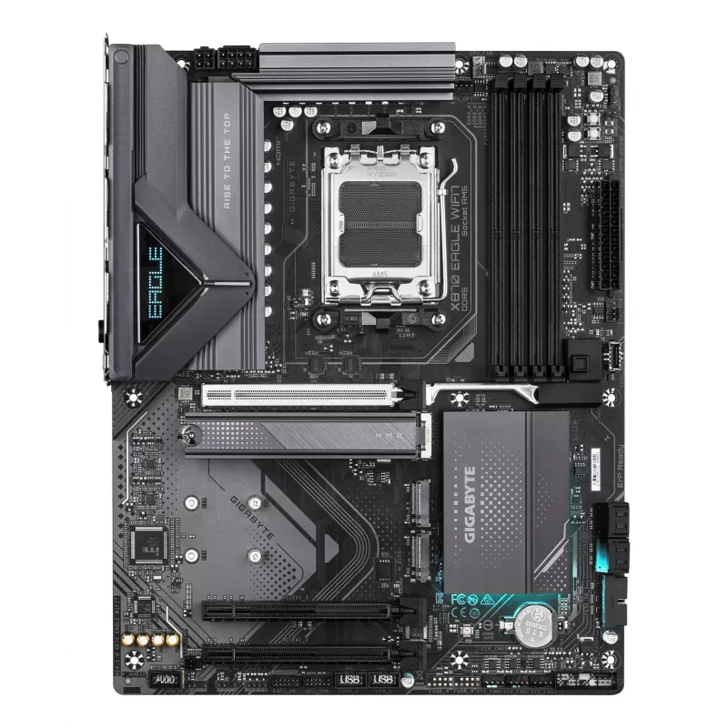 Motherboard GIGABYTE X870 EAGLE WIFI7 ATX, AMD X870 chipset, Socket AM5, DDR5, 4x DIMM, Wi‑Fi 7, 2.5Gb LAN