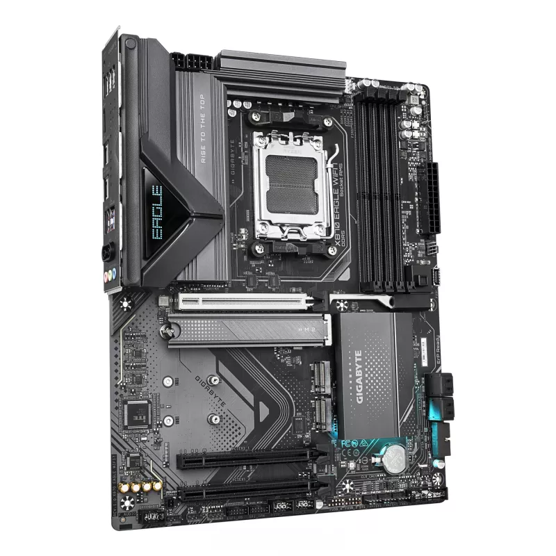 Motherboard GIGABYTE X870 EAGLE WIFI7 ATX, AMD X870 chipset, Socket AM5, DDR5, 4x DIMM, Wi‑Fi 7, 2.5Gb LAN