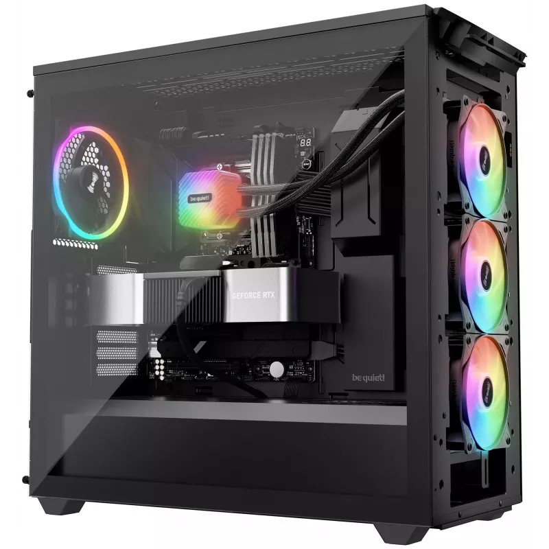 be quiet LIGHT LOOP 360mm Black Processor All-in-one liquid cooler 12 cm 1 pc(s)