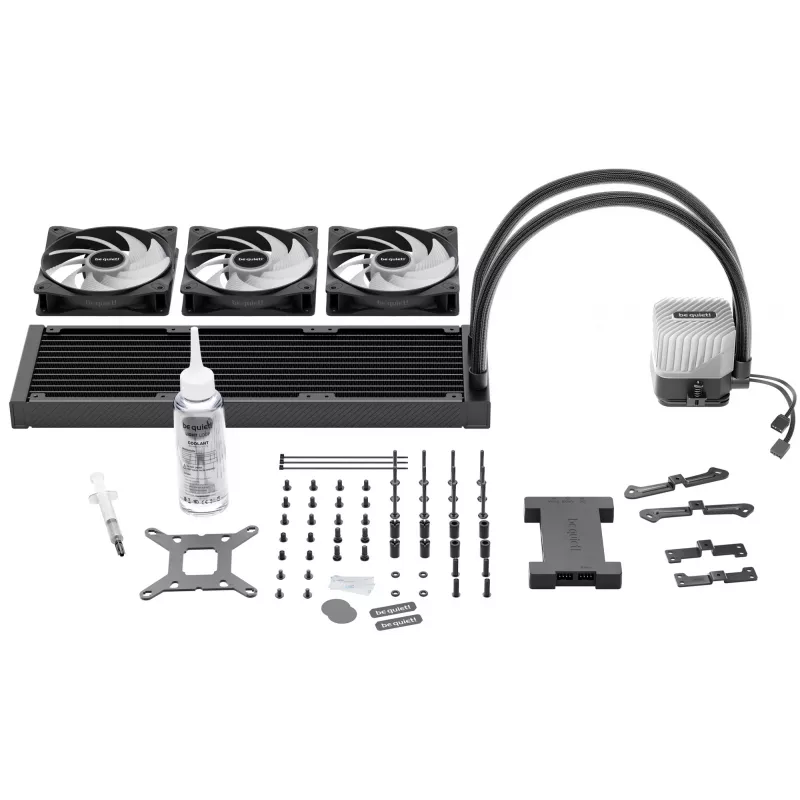 be quiet LIGHT LOOP 360mm Black Processor All-in-one liquid cooler 12 cm 1 pc(s)