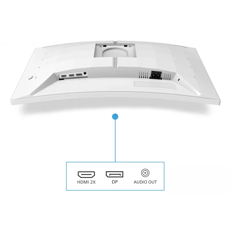 Philips Evnia 5000 32M2C5501/00 computer monitor 80 cm (31.5 inch) 2560 x 1440 pixels Quad HD LCD White