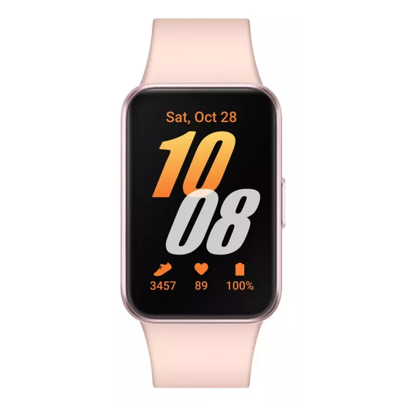 Samsung Galaxy Fit3 4.06 cm (1.6 inch) AMOLED 40 mm Digital 256 x 402 pixels Touchscreen Pink gold