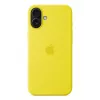 Silicone Case Cover Apple iPhone 16 Plus MagSafe Yellow