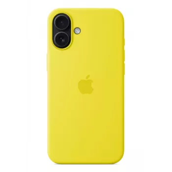 Silicone Case Cover Apple iPhone 16 Plus MagSafe Yellow
