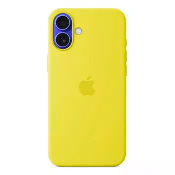 Silicone Case Cover Apple iPhone 16 Plus MagSafe Yellow