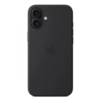 APPLE iPhone 16 Plus - Silicone Case With Magsafe - Black