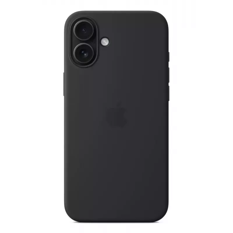 APPLE iPhone 16 Plus - Silicone Case With Magsafe - Black