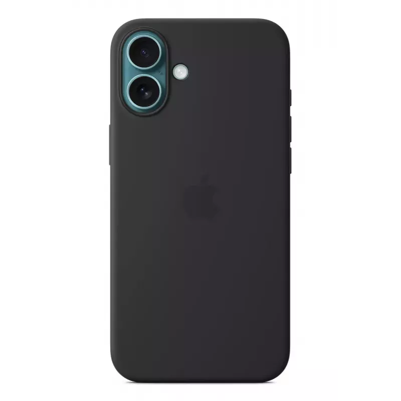 APPLE iPhone 16 Plus - Silicone Case With Magsafe - Black