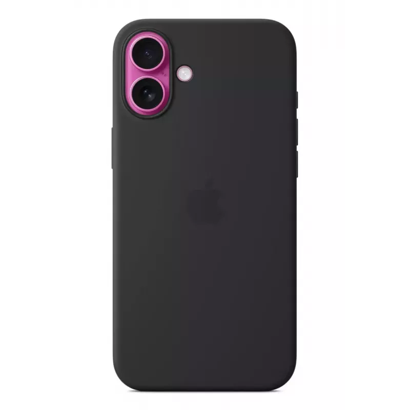 APPLE iPhone 16 Plus - Silicone Case With Magsafe - Black