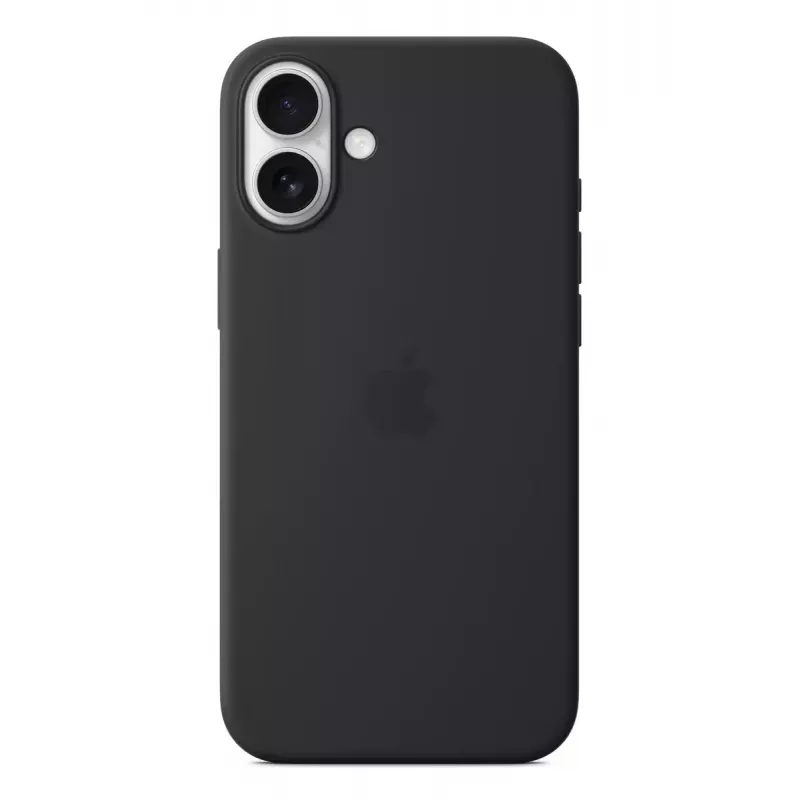 APPLE iPhone 16 Plus - Silicone Case With Magsafe - Black