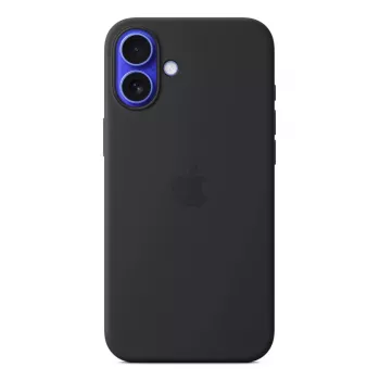 APPLE iPhone 16 Plus - Silicone Case With Magsafe - Black