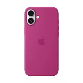 APPLE Apple Silicone Case with MagSafe iPhone 16 Plus Fuchsia