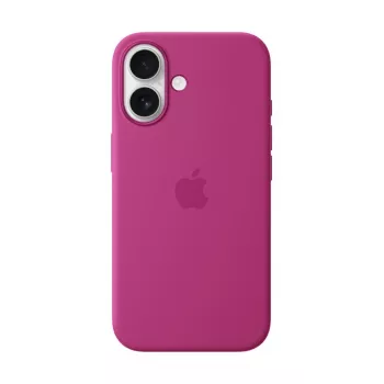 APPLE Apple Silicone Case with MagSafe iPhone 16 Fuchsia