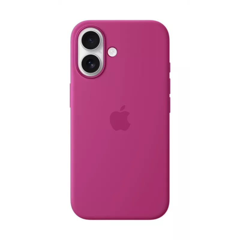 APPLE Apple Silicone Case with MagSafe iPhone 16 Fuchsia