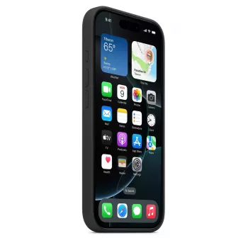 APPLE Apple Silicone Case with MagSafe iPhone 16 Pro Black