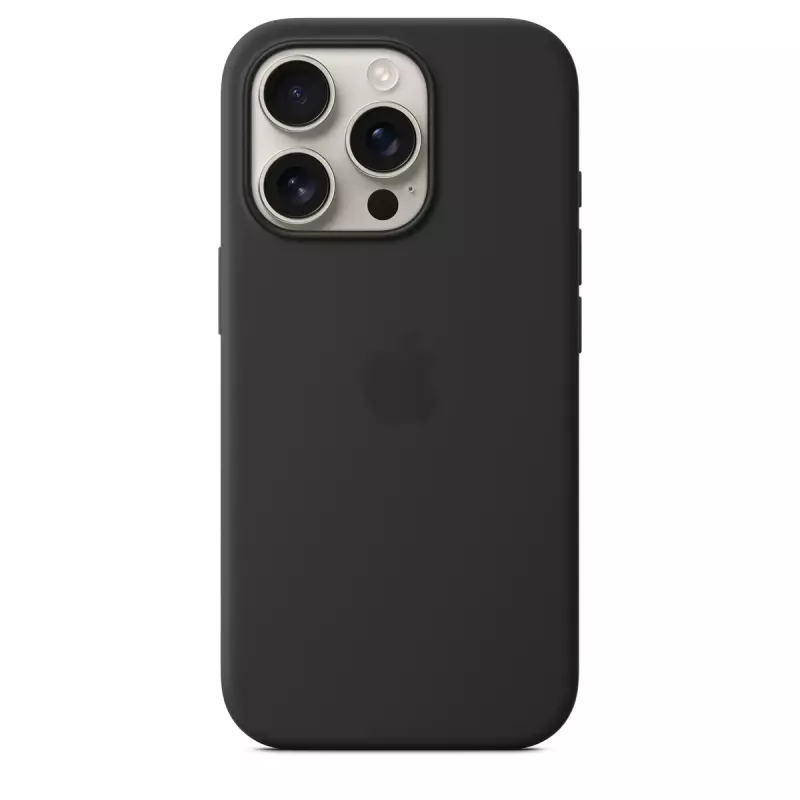APPLE Apple Silicone Case with MagSafe iPhone 16 Pro Black