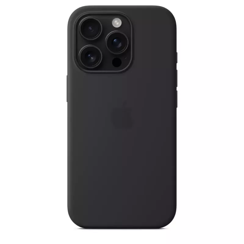 APPLE Apple Silicone Case with MagSafe iPhone 16 Pro Black