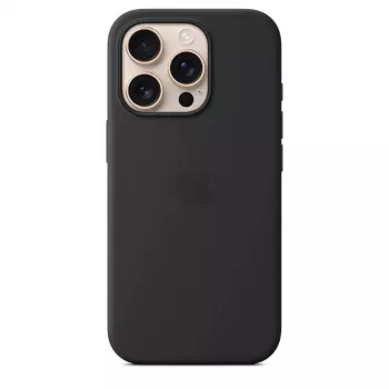 APPLE Apple Silicone Case with MagSafe iPhone 16 Pro Black