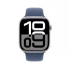 APPLE Watch Series 10 Gps + Cellular 46mm Silver Aluminium Case With Denim Sport Band - M/l