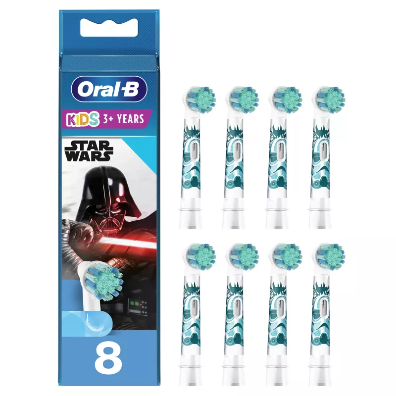 Oral-B Kids 81748450 toothbrush head 8 pc(s) Multicolour