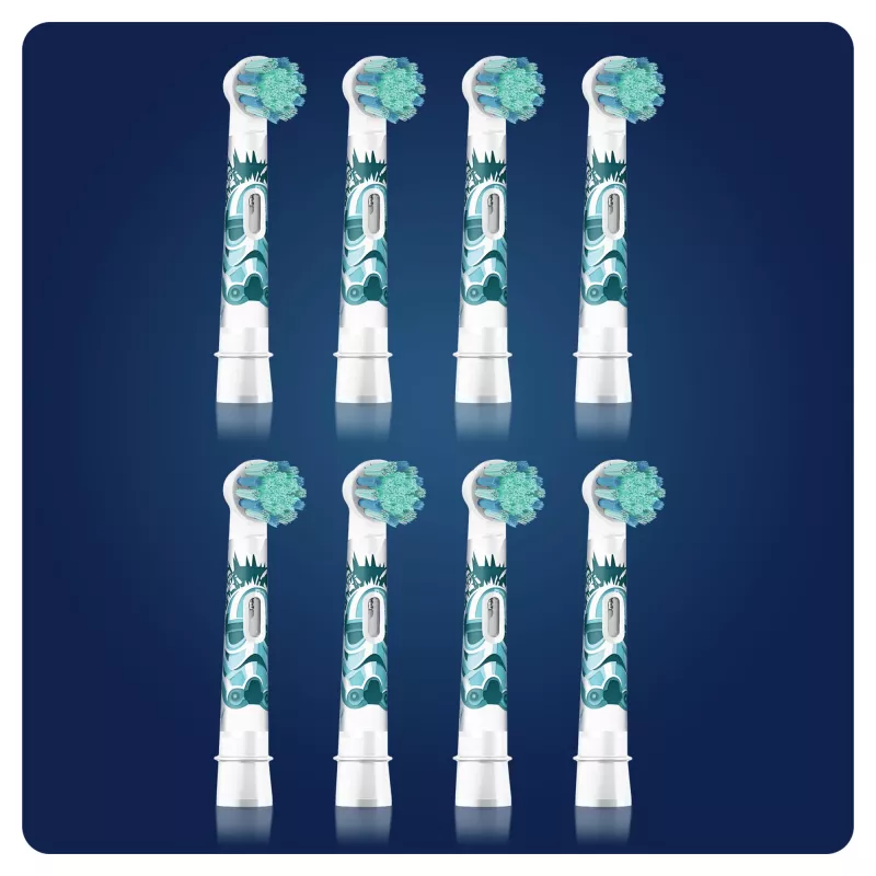 Oral-B Kids 81748450 toothbrush head 8 pc(s) Multicolour
