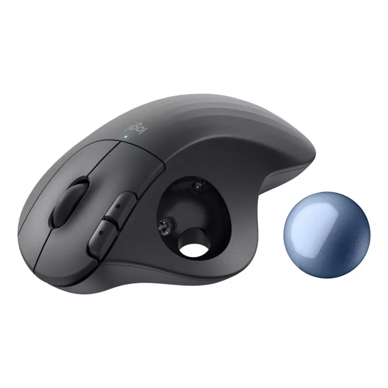 LOGITECH Ergo M575s Wireless Trackball - Graphite+blue Ball