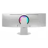 Samsung G95SD computer monitor 124.5 cm (49 inch) 5120 x 1440 pixels Dual QHD OLED Silver