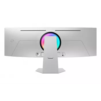Samsung G95SD computer monitor 124.5 cm (49 inch) 5120 x 1440 pixels Dual QHD OLED Silver