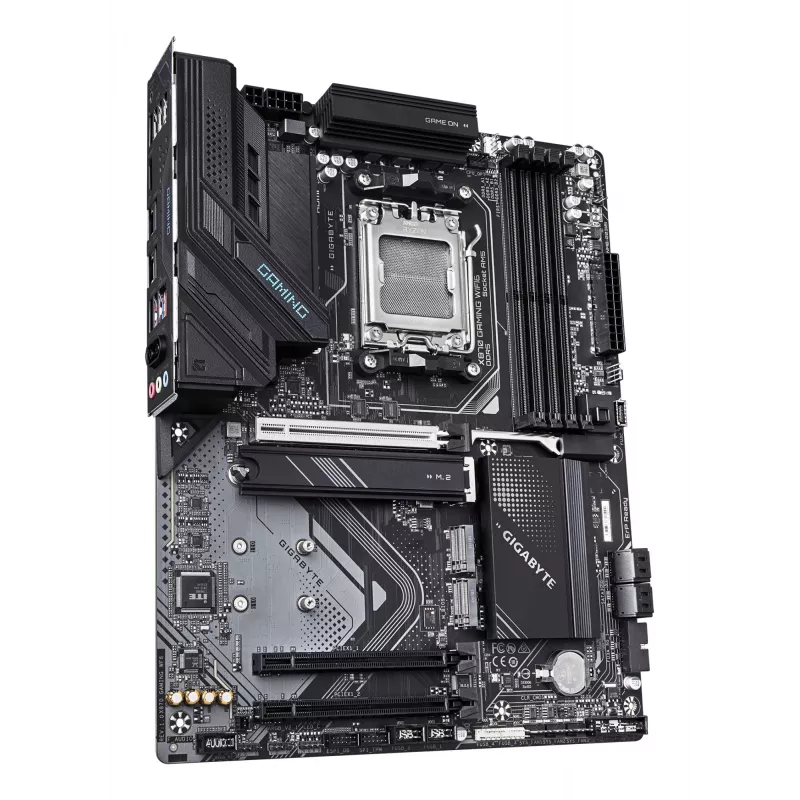 Motherboard GIGABYTE X870 GAMING WIFI6 ATX, AMD X870, Socket AM5, DDR5, 4x DIMM, up to 256 GB, Wi‑Fi 6, 2.5Gb LAN