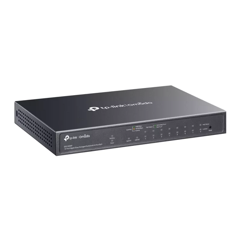 Managed Switch TP-Link Omada ES210GMP 10 Ports Gigabit Ethernet PoE