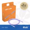 USB C cable CLUB3D CAC-3004 2m Purple
