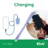 USB C cable CLUB3D CAC-3004 2m Purple