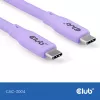 USB C cable CLUB3D CAC-3004 2m Purple