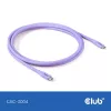 USB C cable CLUB3D CAC-3004 2m Purple