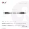 CLUB3D DisplayPort™ 2.1 Bi-Directional VESA DP80 Certified Cable 4K240Hz, 8K60Hz or 10K60Hz M/M 1.6m/5.25ft
