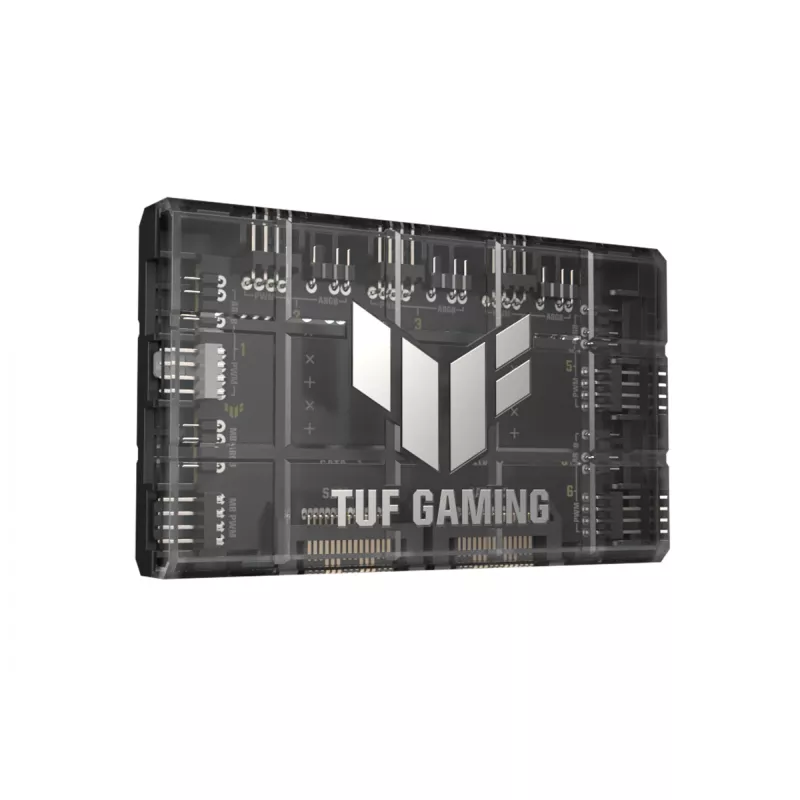Fan controller ASUS TUF Gaming ARGB PWM Fan Hub 4-pin Black