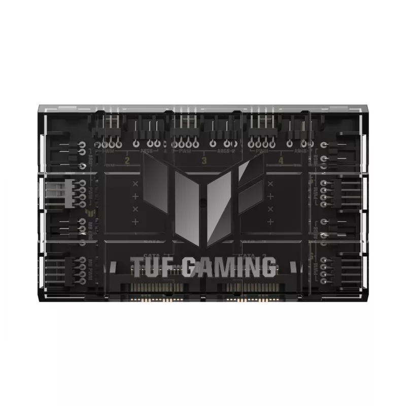 Fan controller ASUS TUF Gaming ARGB PWM Fan Hub 4-pin Black