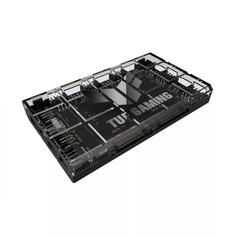 Fan controller ASUS TUF Gaming ARGB PWM Fan Hub 4-pin Black