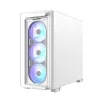 ASUS A23 PLUS TG ARGB WHITE, PC, White, micro ATX, Mini-ITX, Multi, 16.5 cm, 38 cm