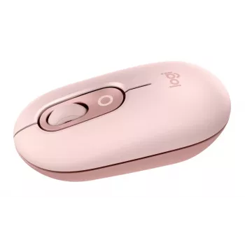 LOGITECH Pop Mouse - Customizable Emoji - Wireless - Rose