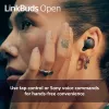 Headset Sony LinkBuds Open WFL910B — wireless Bluetooth in-ear, 20–20,000 Hz, 10 m range, 63 g, black