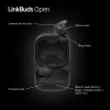 Headset Sony LinkBuds Open WFL910B — wireless Bluetooth in-ear, 20–20,000 Hz, 10 m range, 63 g, black