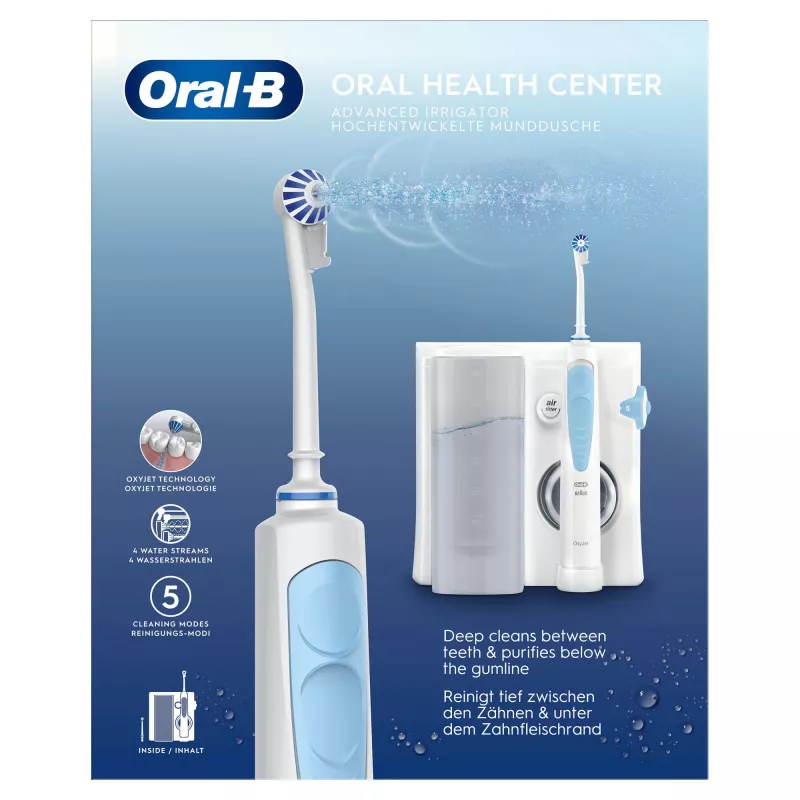 Oral-B OxyJet oral irrigator, white