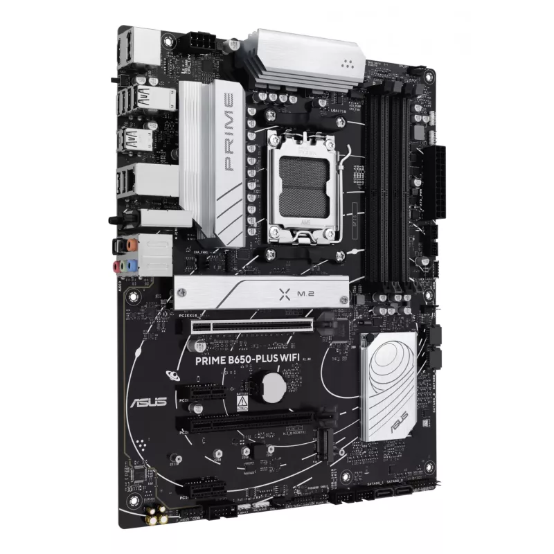 Motherboard ASUS PRIME B650-PLUS WIFI ATX — AMD B650, Socket AM5, DDR5, 4 DIMM, 192 GB, Wi‑Fi 6E, 2.5Gb LAN