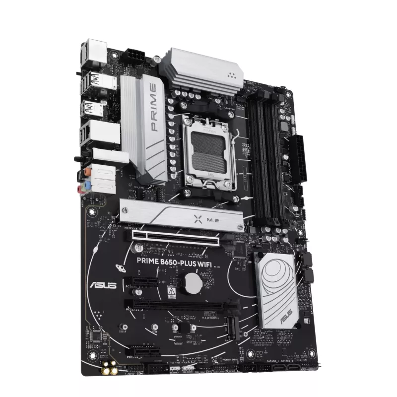 Motherboard ASUS PRIME B650-PLUS WIFI ATX — AMD B650, Socket AM5, DDR5, 4 DIMM, 192 GB, Wi‑Fi 6E, 2.5Gb LAN