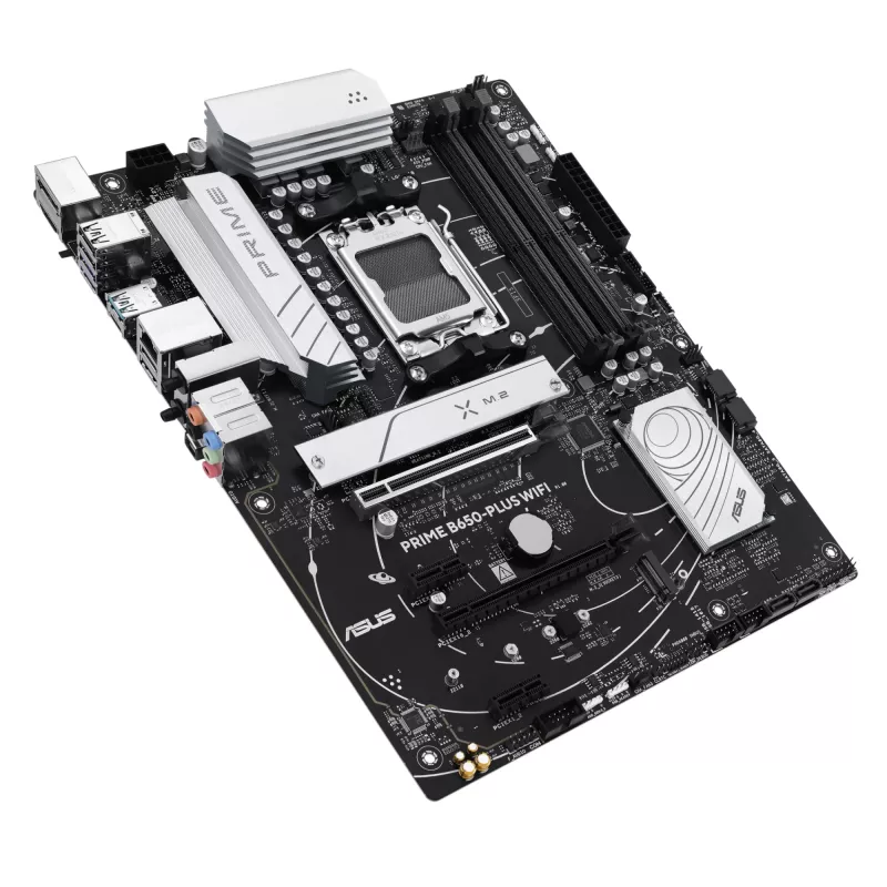 Motherboard ASUS PRIME B650-PLUS WIFI ATX — AMD B650, Socket AM5, DDR5, 4 DIMM, 192 GB, Wi‑Fi 6E, 2.5Gb LAN