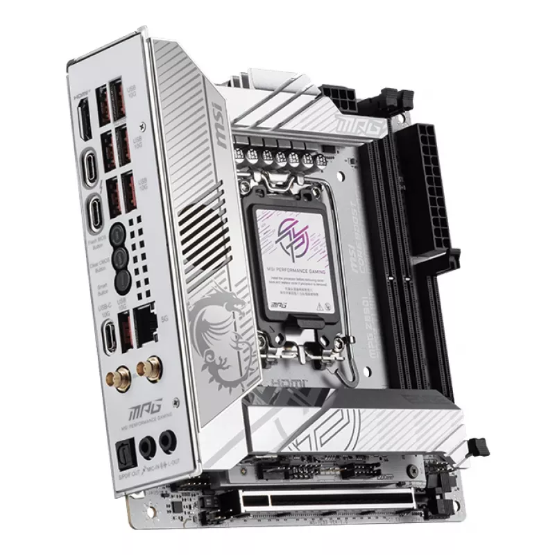 MSI MPG Z890I EDGE TI WIFI motherboard Intel Z890 LGA 1851 (Socket V1) mini ITX
