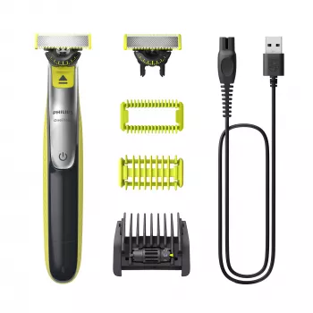 Shaver Philips QP2834/23 2-in-1 design for shaving and trimming