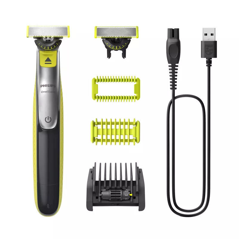 Shaver Philips QP2834/23 2-in-1 design for shaving and trimming