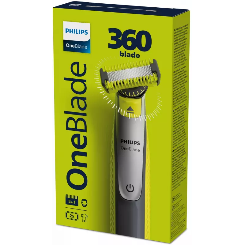 Shaver Philips QP2834/23 2-in-1 design for shaving and trimming
